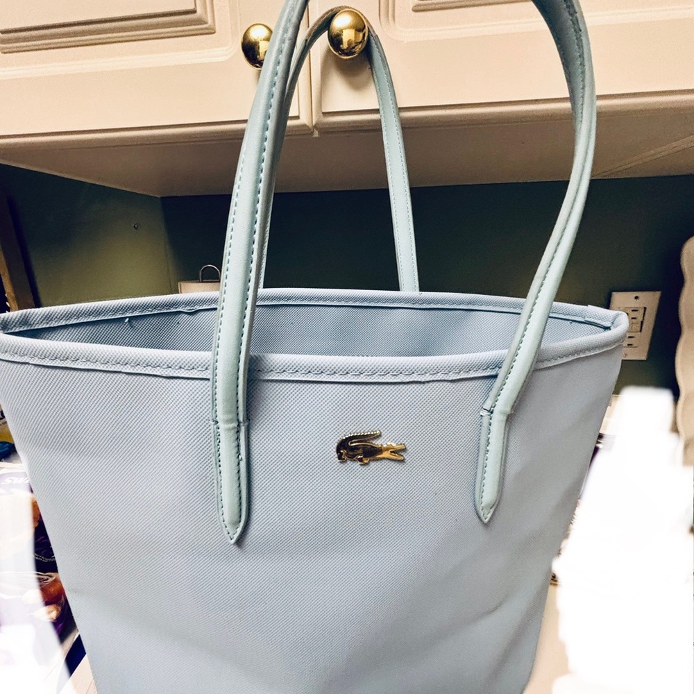 Lacoste Blue Tote Bag